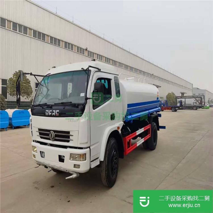 湖北出售二手東風天錦12方灑水車