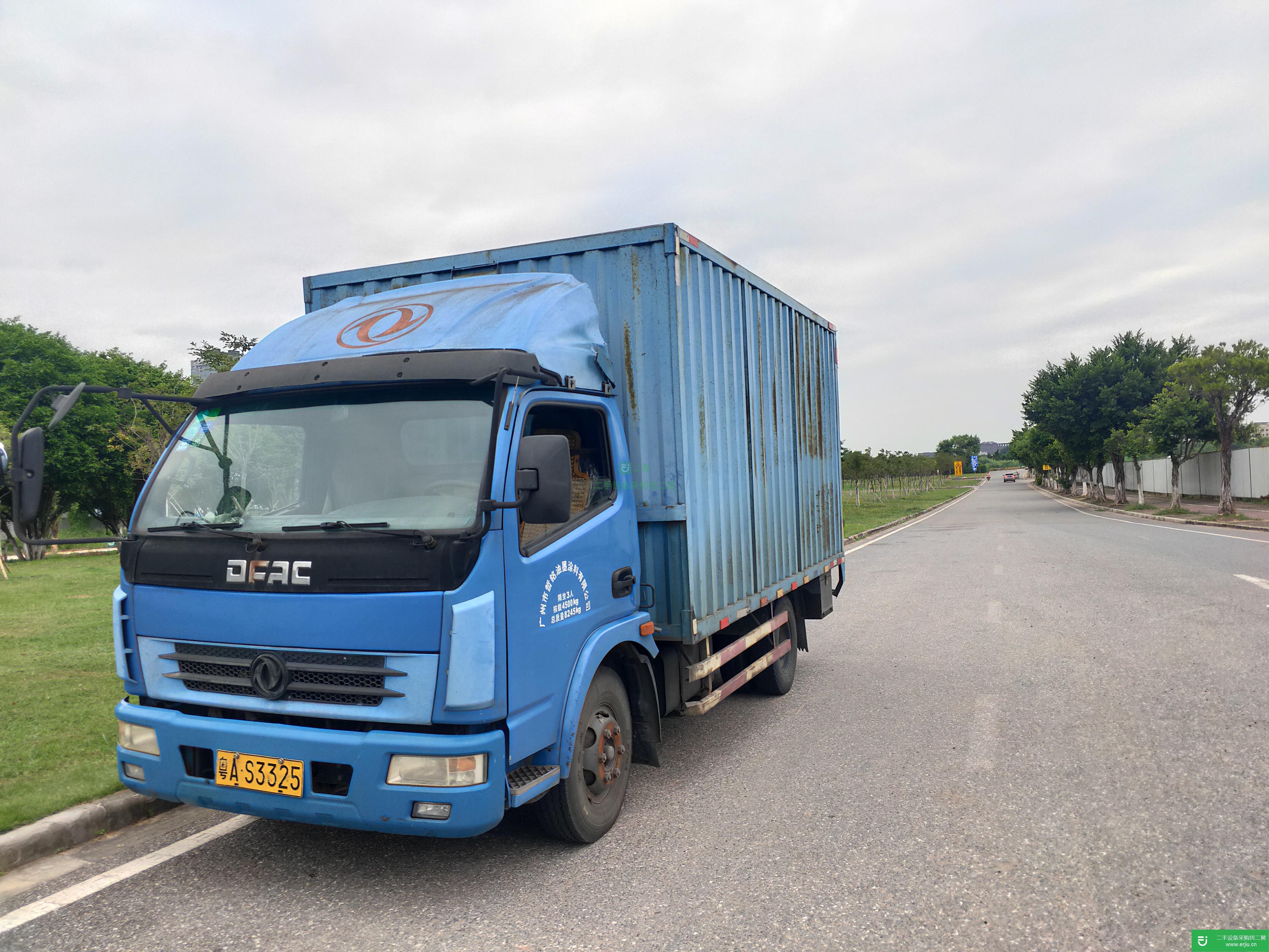 廣東出售二手東風多利卡箱式貨車