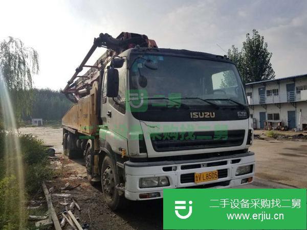山東出售二手11年三一48米泵車