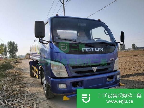 河北出售二手八噸福田奧鈴綠化灑水車
