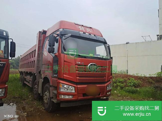 江西出售二手一汽解放前四后八自卸車