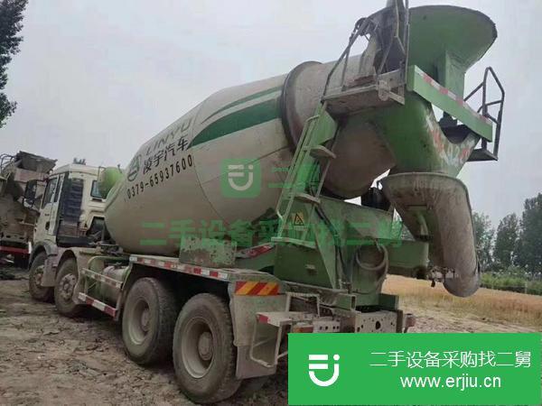 內(nèi)蒙古出售二手國五輕量化攪拌車