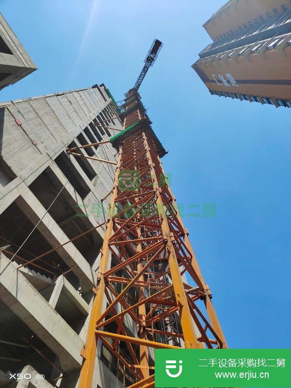 陜西出售二手09年吳松6010標高塔吊