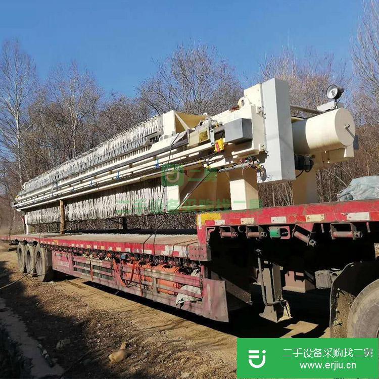 山東出售二手80平方隔膜壓濾機