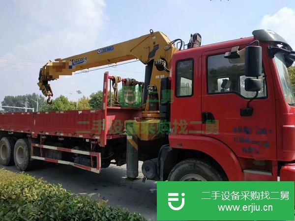 湖北出售二手前二后八徐工12噸隨車吊