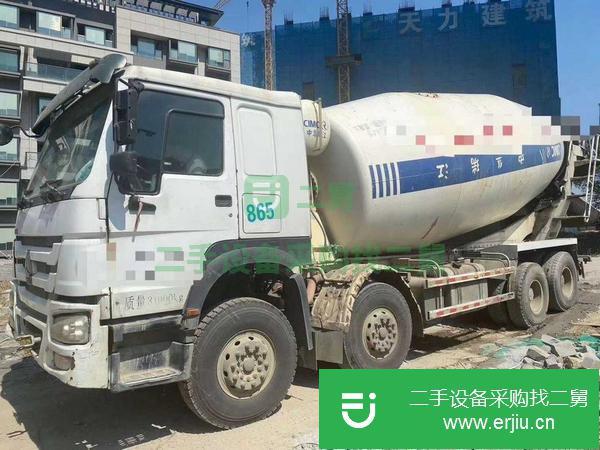 湖南出售二手20立方豪沃國四攪拌車