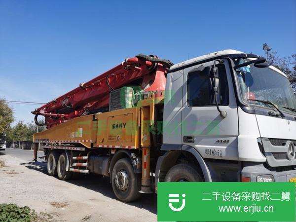 天津出售二手三一52米六節臂架泵車手續齊全泵況精品