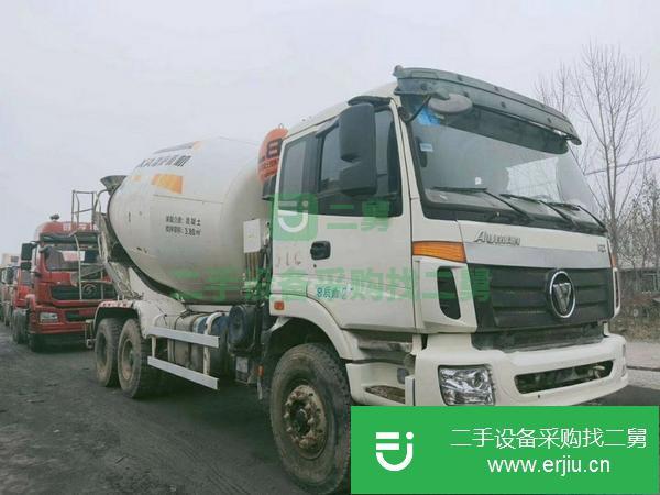浙江出售二手國五歐曼混凝土攪拌車12方包提檔支持分期