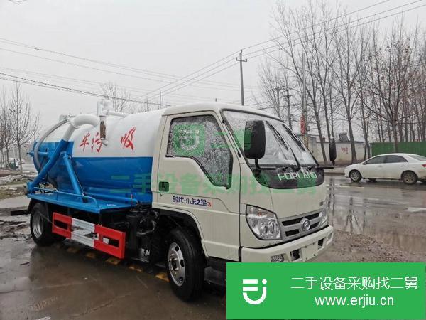 山東出售二手真空吸污車
