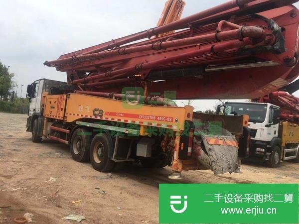遼寧出售二手14年國(guó)四49米泵車