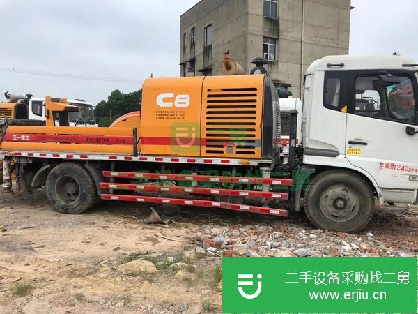 吉林出售二手三一國四10018車載泵手續齊全包過戶