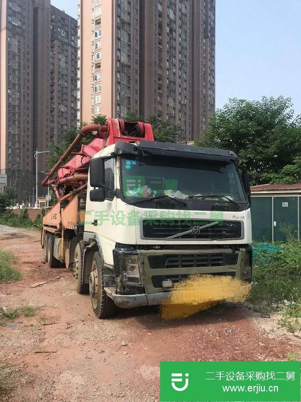 河北出售二手沃爾沃45米泵車