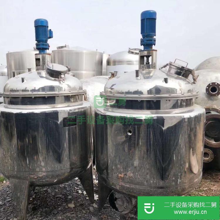 山東出售二手不銹鋼儲罐