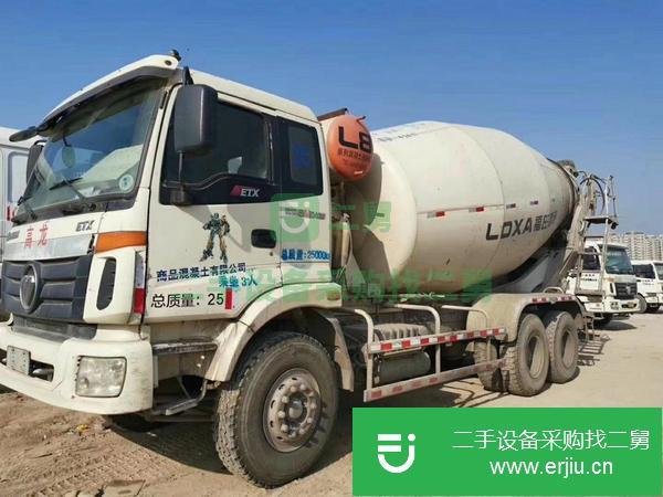 浙江出售二手國五歐曼混凝土攪拌車12方包提檔支持分期