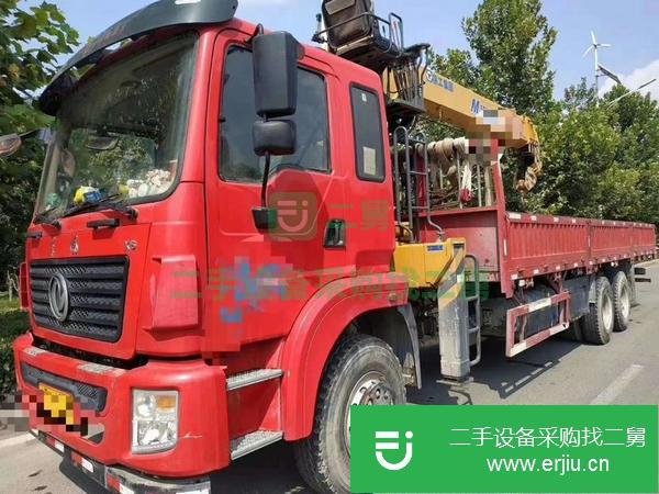 湖北出售二手前二后八徐工12噸隨車吊