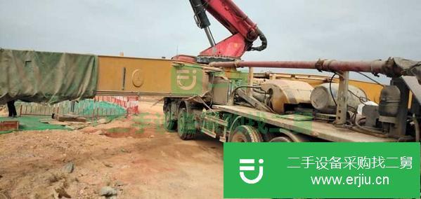 河南出售二手18年國五56米泵車
