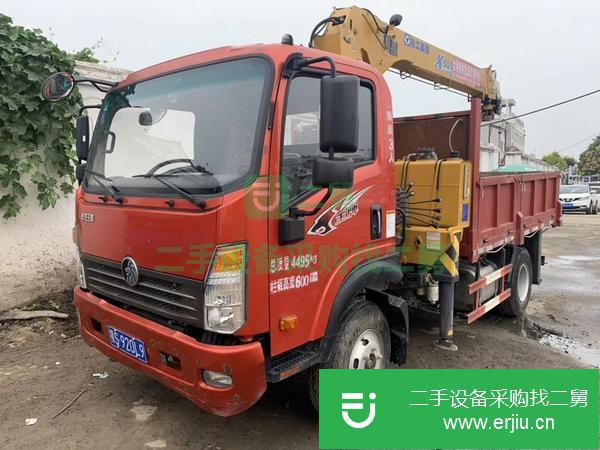 安徽出售二手徐工5噸隨車吊