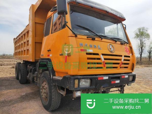 河南出售二手陜汽德龍后八輪前四后八自卸車