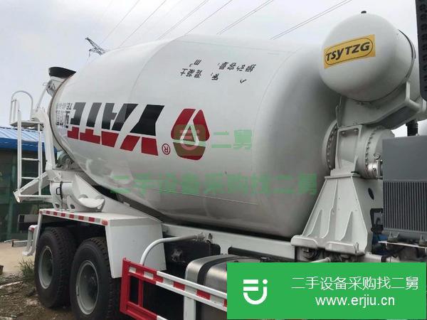 黑龍江出售二手德龍F3000大14方攪拌車