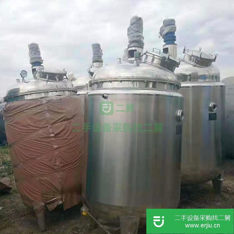 山東出售二手真空反應釜