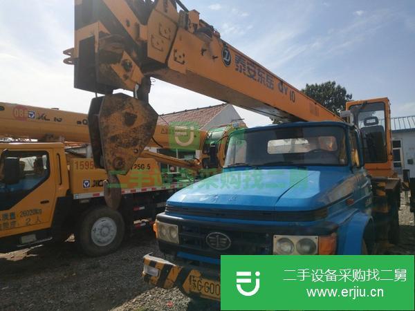 山東出售二手東岳8噸大臂吊車車況好