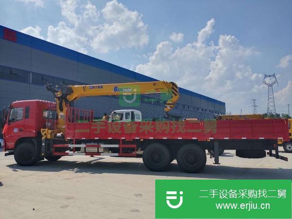山西出售二手東風暢行D3后八輪徐工隨車吊