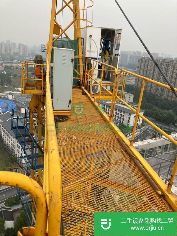 浙江出售二手19年3月的建機6010獨立高度塔吊
