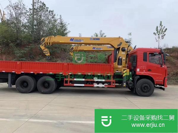 湖北出售二手16噸隨車吊
