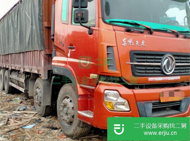 江西出售二手東風(fēng)天龍高欄載貨車(chē)