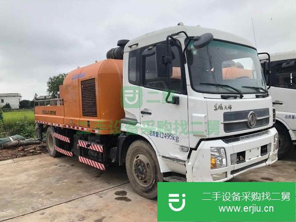 陜西出售二手中聯重科10018國四車載泵