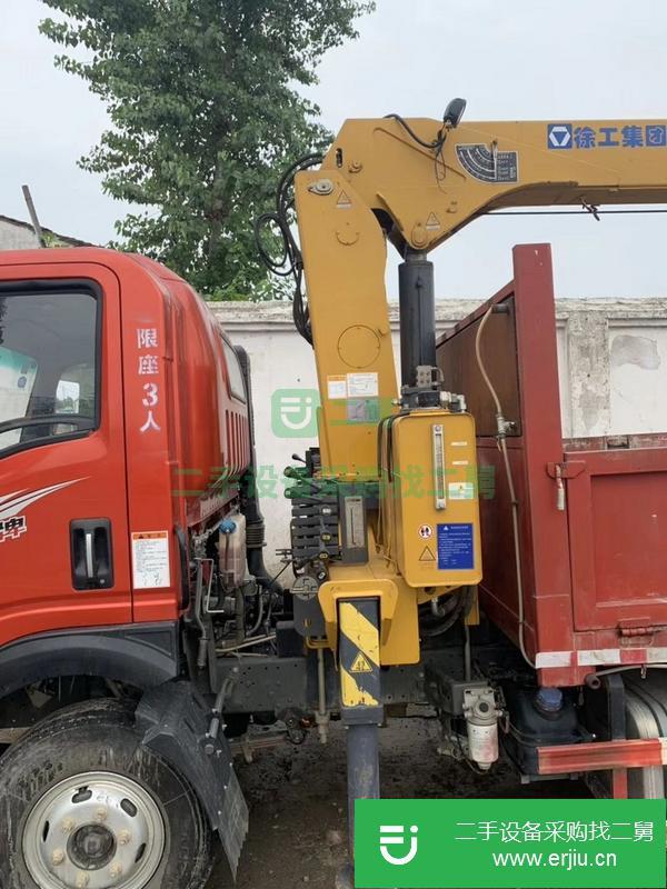 安徽出售二手徐工5噸隨車吊