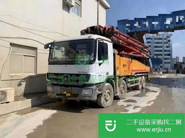 河北出售二手13年奔馳56米三一泵車全手續