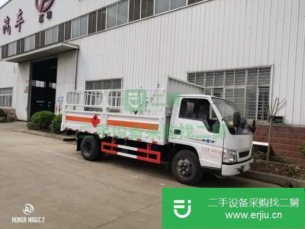 內蒙古出售二手藍牌4米2江鈴順達氣瓶運輸車手續齊全