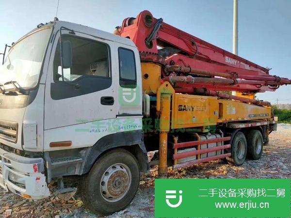 湖南出售二手三一37米泵車手續齊全長沙看車包過戶
