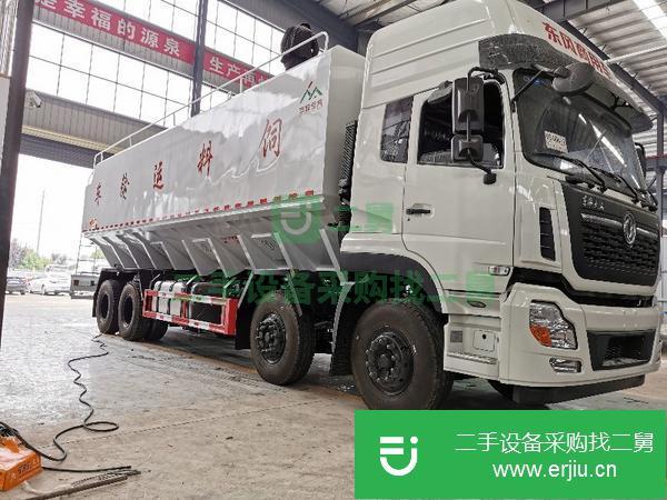 廣西出售二手40方東風天龍散裝飼料運輸車
