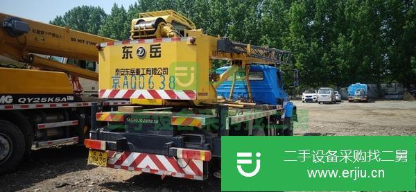 北京出售二手國四泰安八噸吊車