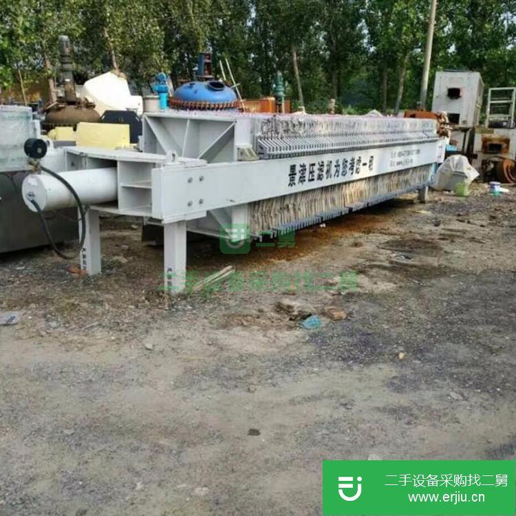 山東出售二手450平方隔膜自動(dòng)翻板壓濾機(jī)