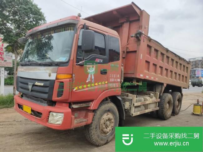 遼寧出售二手福田歐曼310馬力自卸車