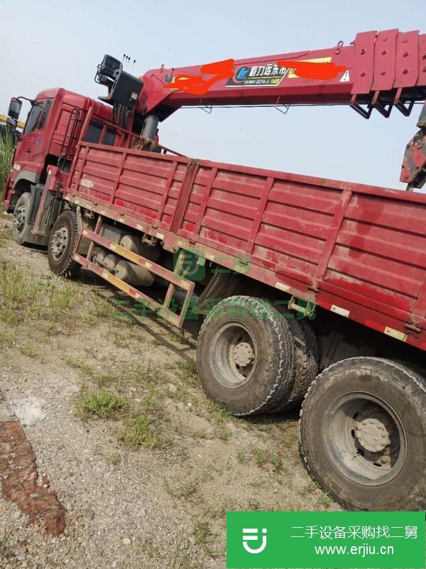 山西出售二手程力前四后八14噸300馬力隨車吊
