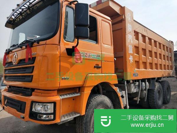 河南出售二手陜汽德龍后八輪前四后八自卸車