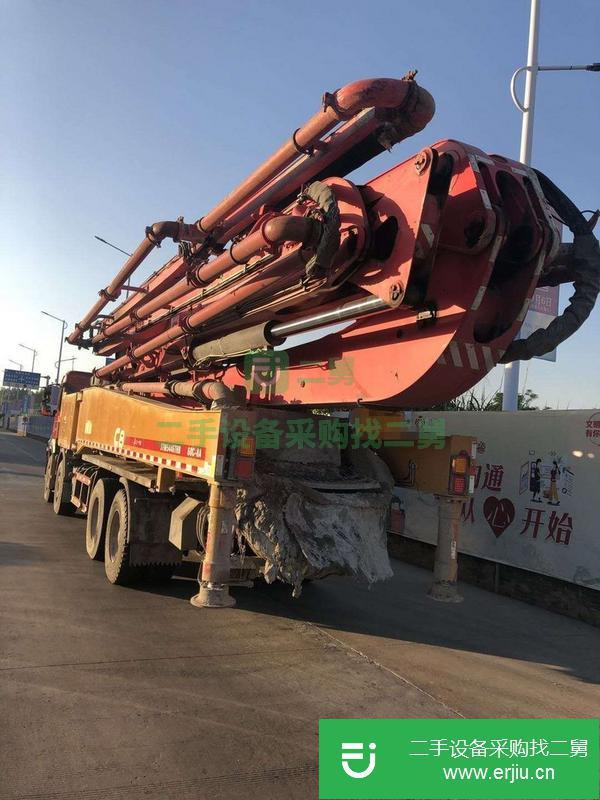 河南出售二手18年國五56米泵車
