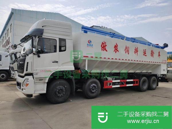 河南出售二手散裝飼料運輸車