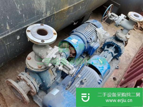 河北出售二手100萬大卡燃氣導熱油鍋爐