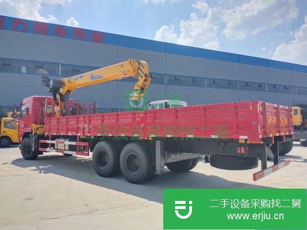 山西出售二手東風暢行D3后八輪徐工隨車吊