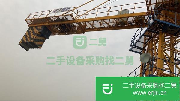 浙江出售二手19年3月的建機6010獨立高度塔吊