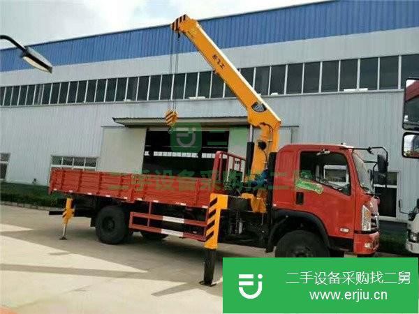 青海出售二手5噸新飛工隨車吊