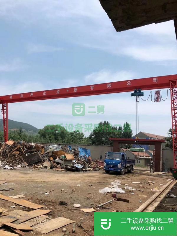 山東出售二手10噸跨15米龍門吊