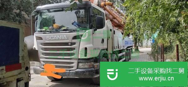 北京出售二手13年中聯63米泵車