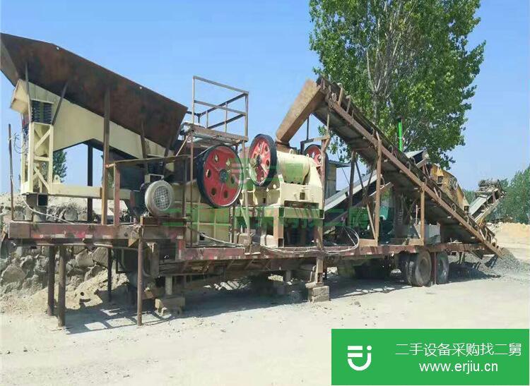 山東出售二手反擊鄂式破碎機