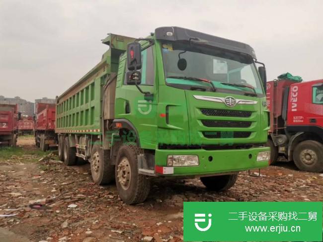 江西出售二手青島解放自卸車